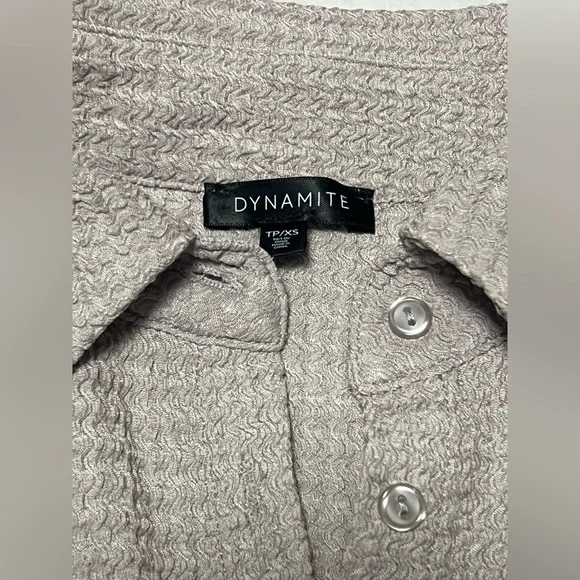 Dynamite Button-Front Shirt - Picture 6 of 12